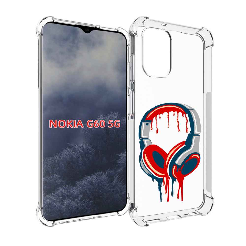 

Чехол MyPads не делай громко для Nokia G60 5G, Прозрачный, Tocco