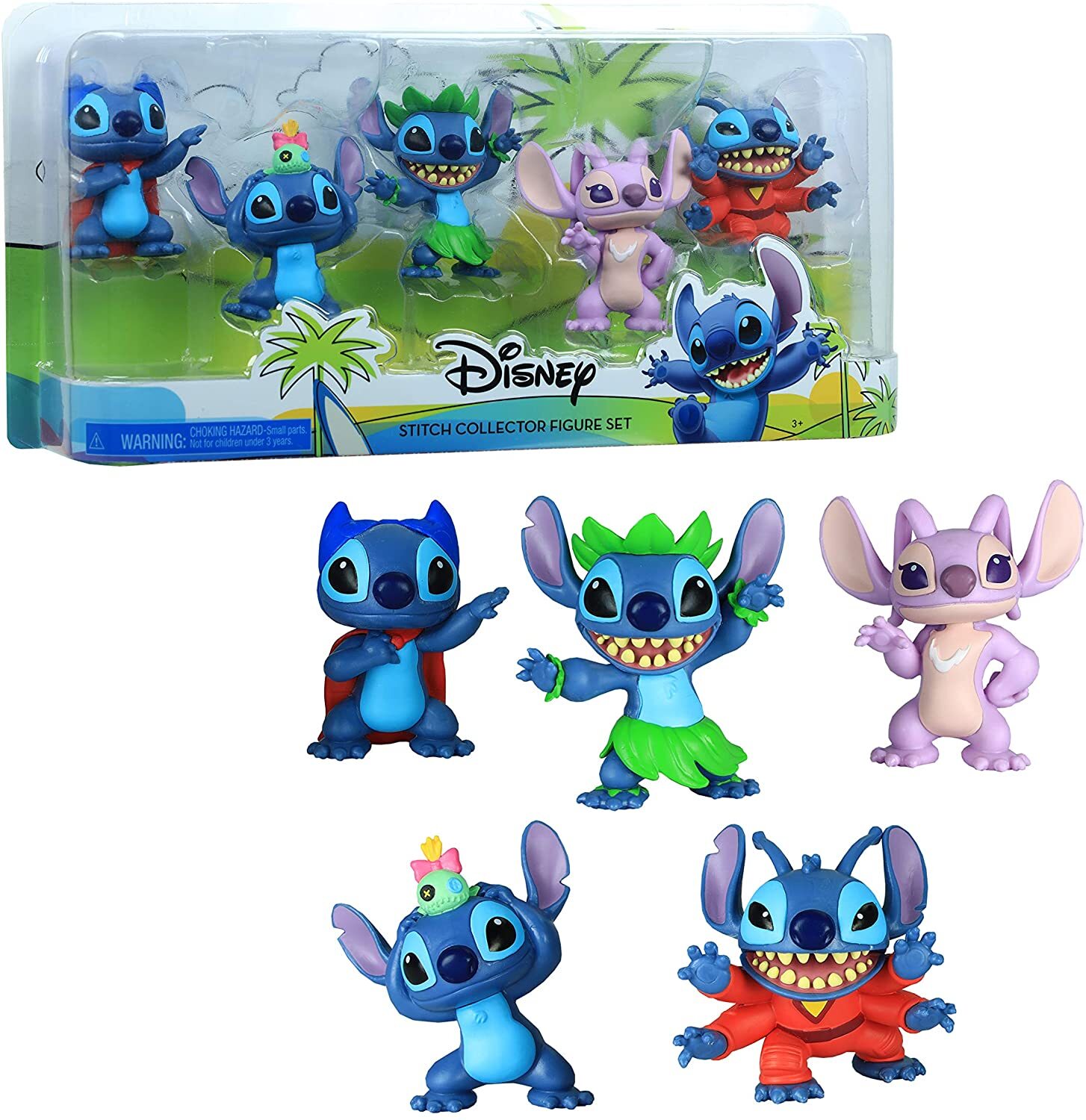 фото Набор фигурок disney lilo и stitch 5 шт. 46210