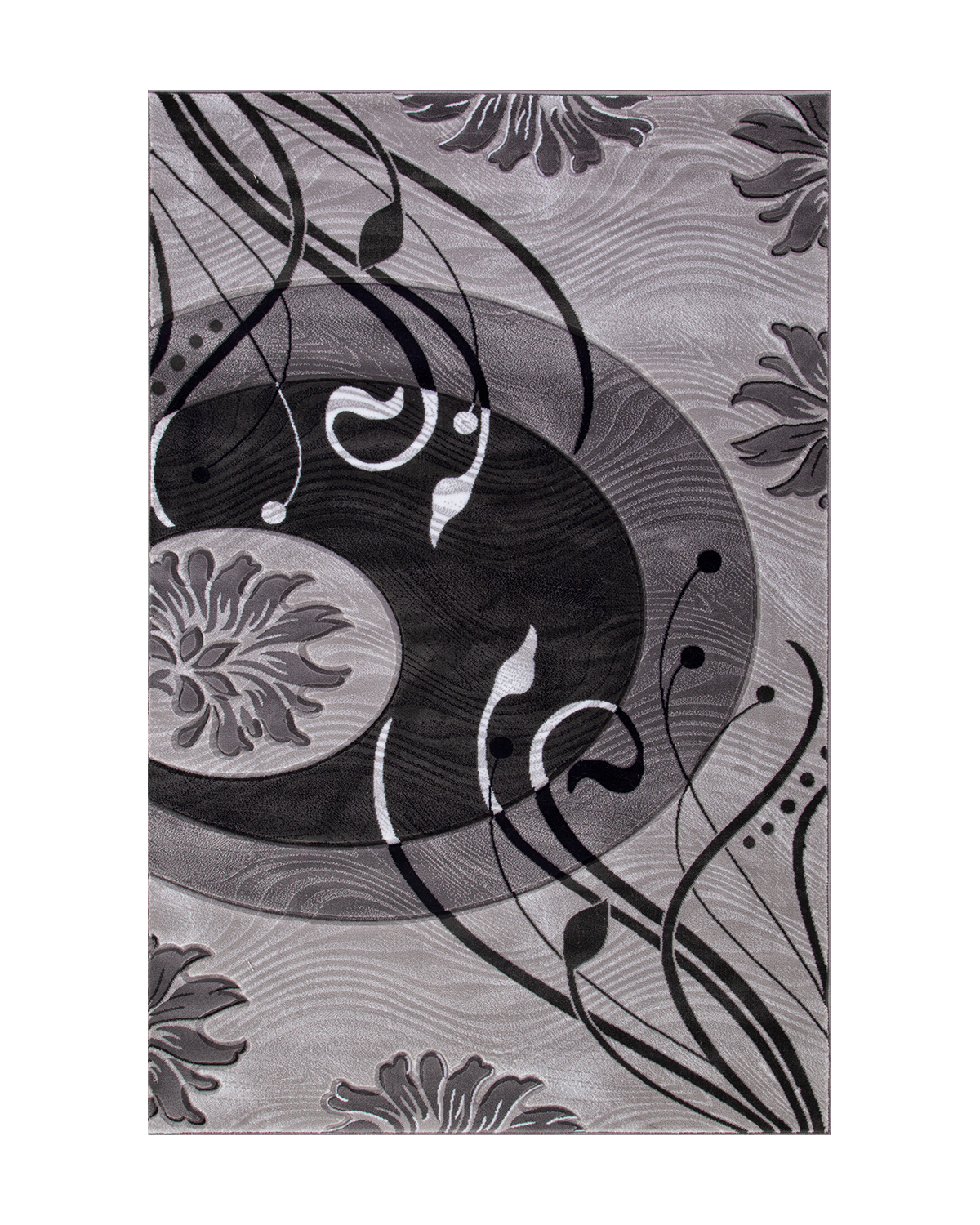 

Ковёр Merinos Mega Carving 150x300 прямоугольный серый 4780