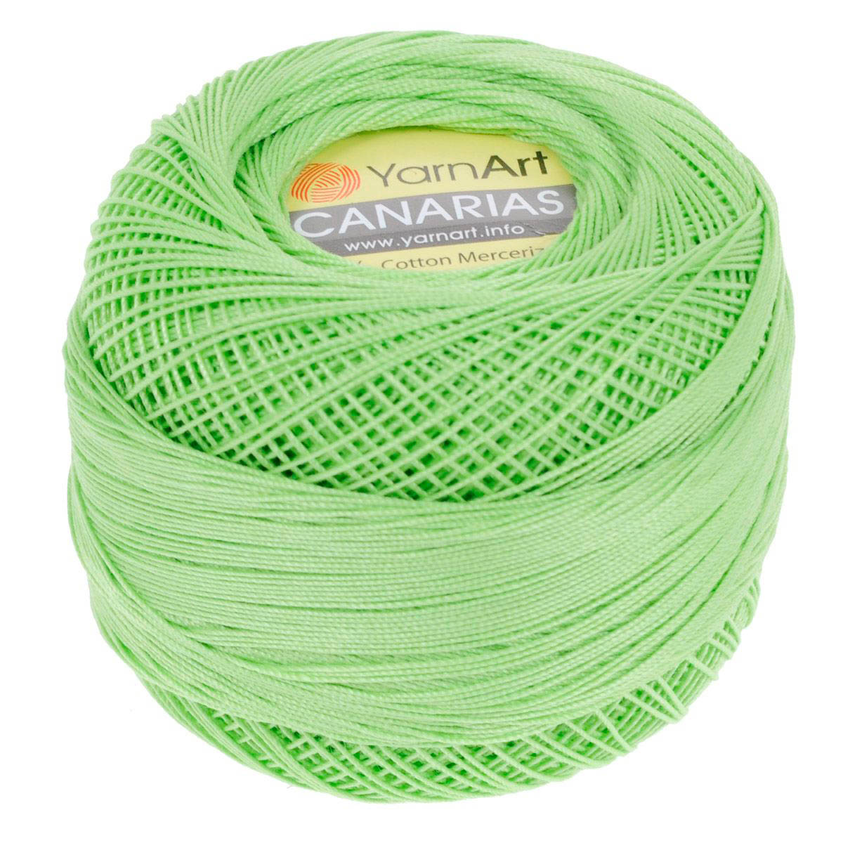 

Пряжа YarnArt Canarias 20г, 203м (мерсеризированный хлопок) (5352 салат), 10 мотков, Зеленый, Canarias