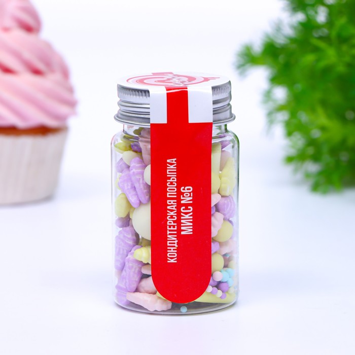 

Кондитерская посыпка КондиМир Микс №6, 50 г