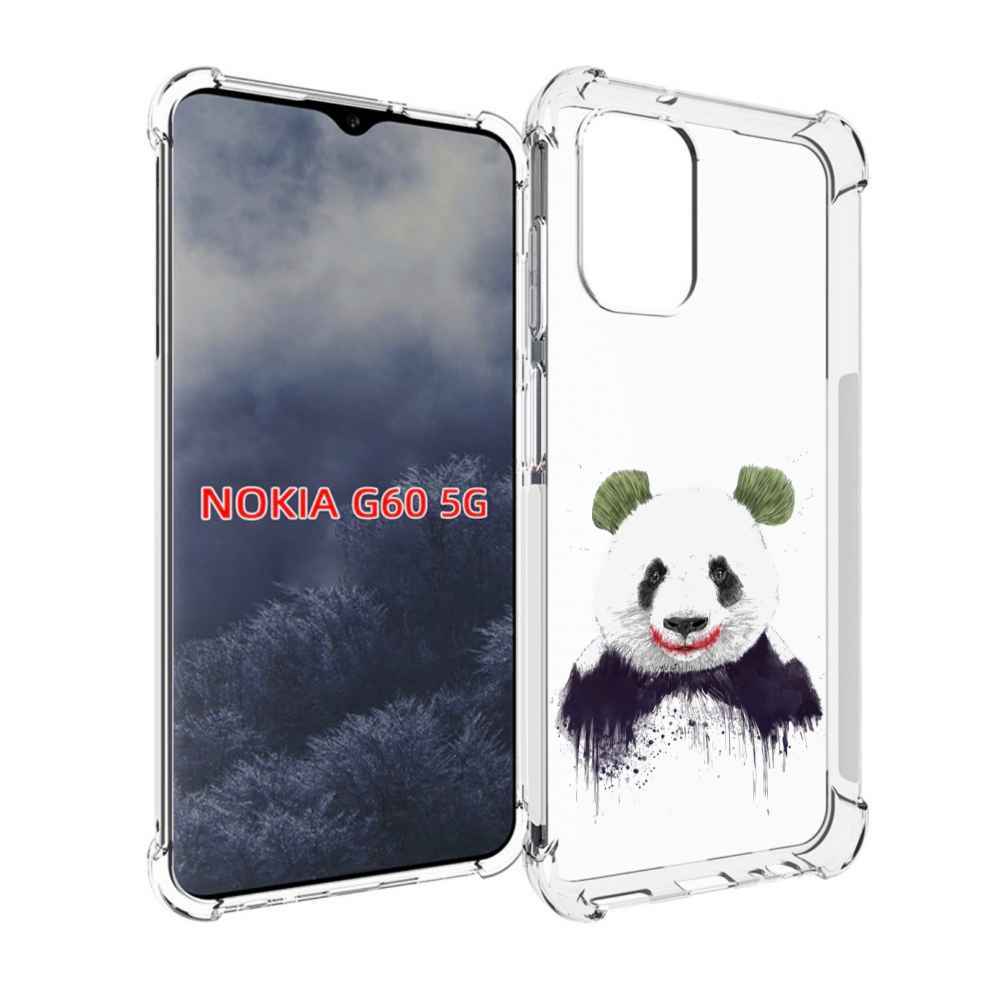 

Чехол MyPads панда джокер для Nokia G60 5G, Прозрачный, Tocco