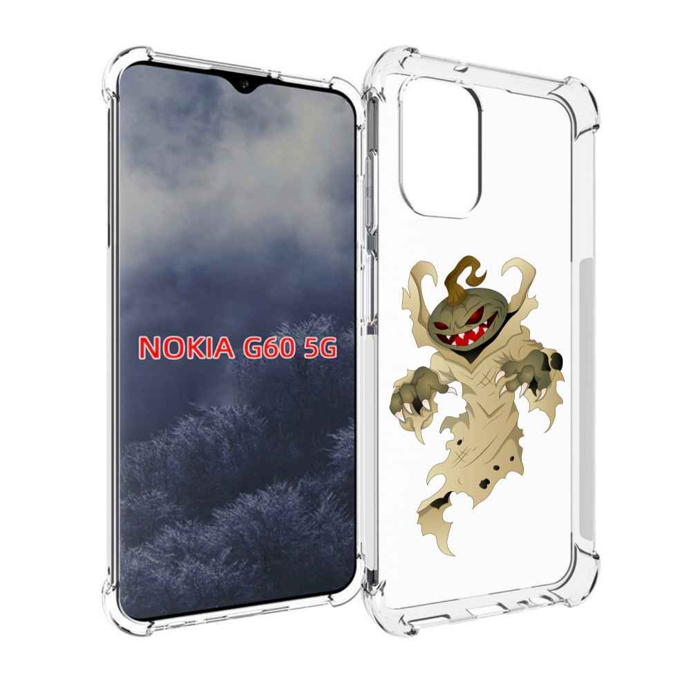 

Чехол MyPads призрак хэллоуина для Nokia G60 5G, Прозрачный, Tocco