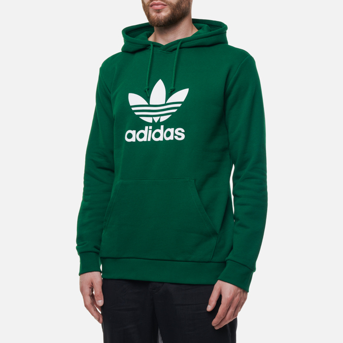 

Худи мужское adidas Originals GJ8300 зеленое S, GJ8300