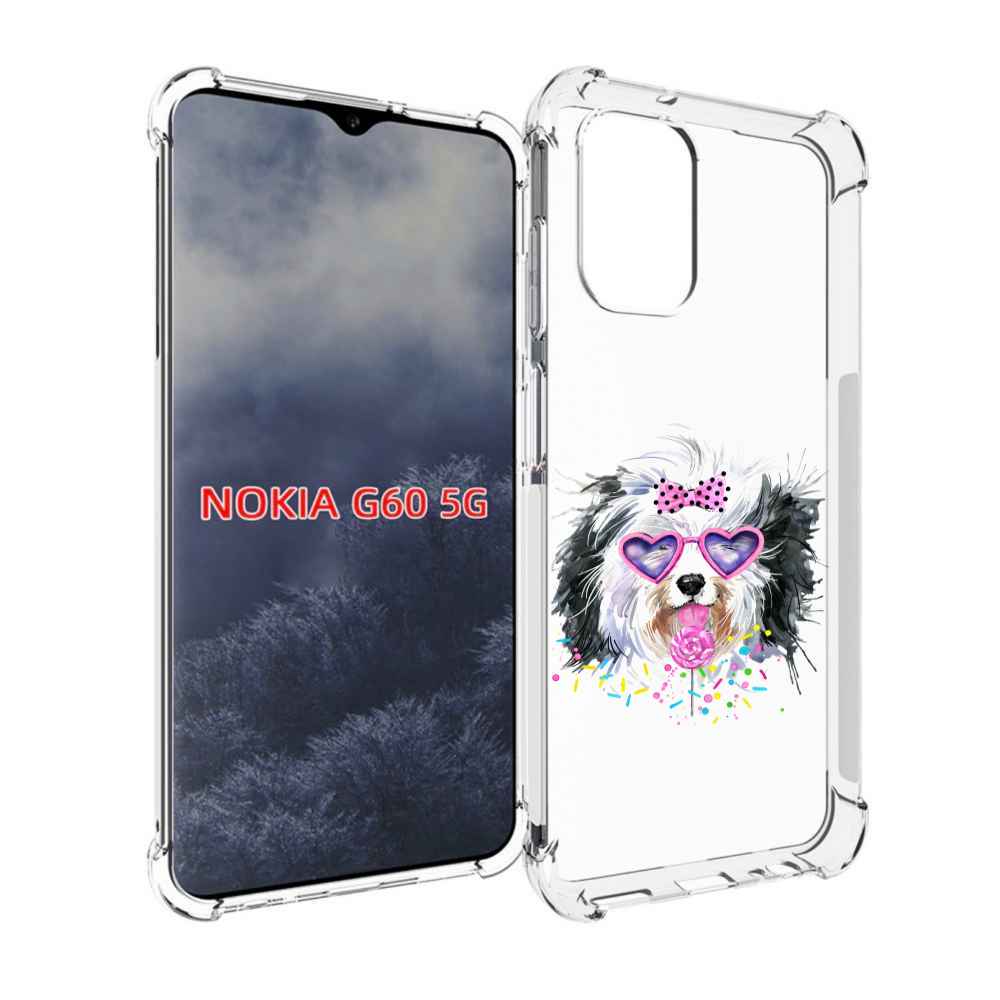 

Чехол MyPads пушистик для Nokia G60 5G, Прозрачный, Tocco