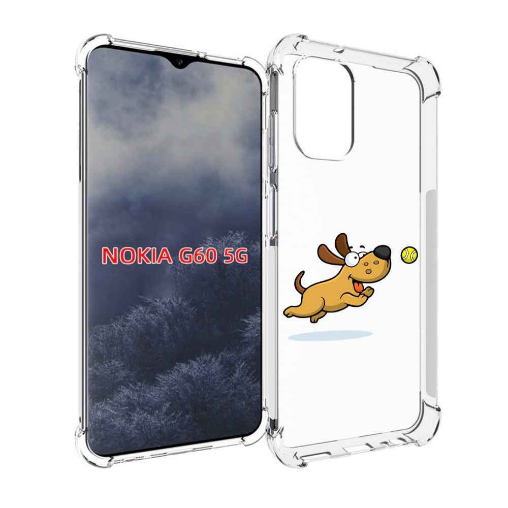 

Чехол MyPads пёсик для Nokia G60 5G, Прозрачный, Tocco