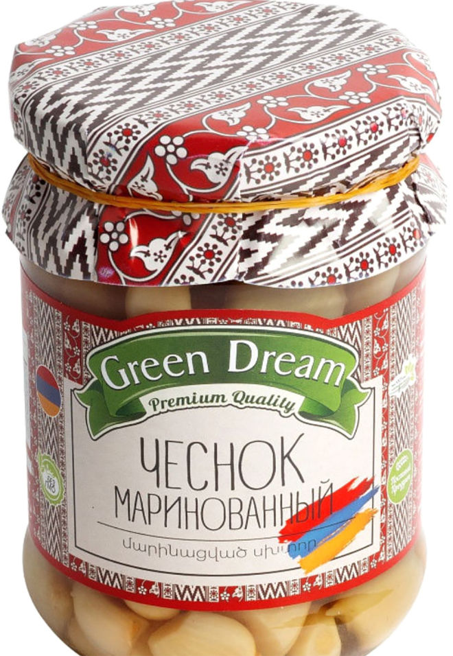 фото Чеснок green dream маринованный 300г