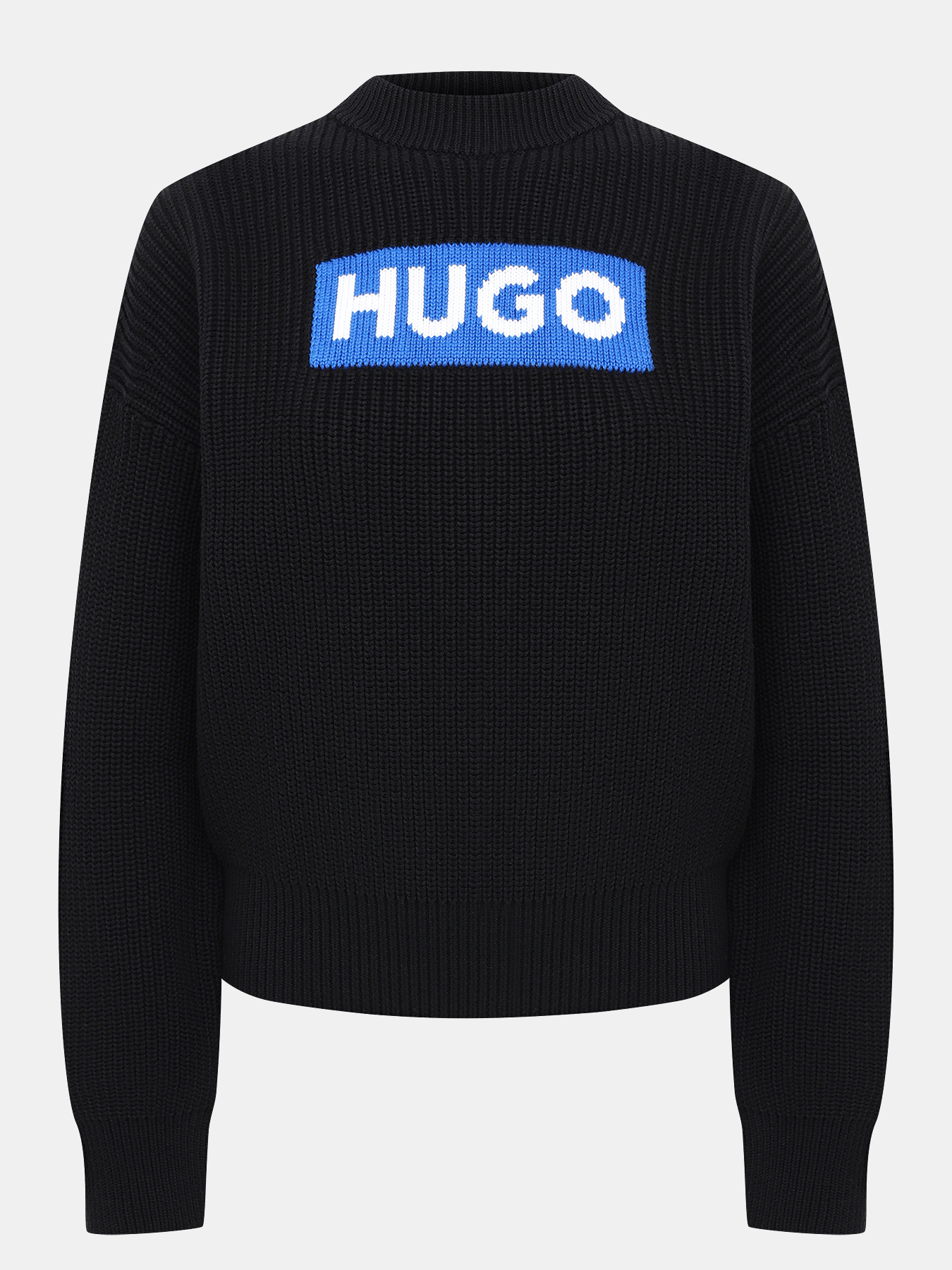 Джемпер женский Hugo Blue 490167 черный S 9205₽