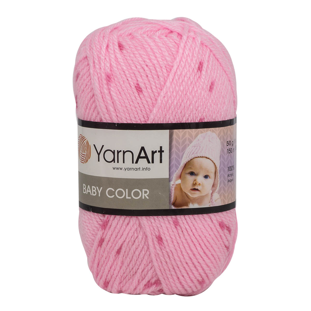 

Пряжа YarnArt Baby color 50г, 150м (100% акрил) (266 принт), 5 мотков, Baby color