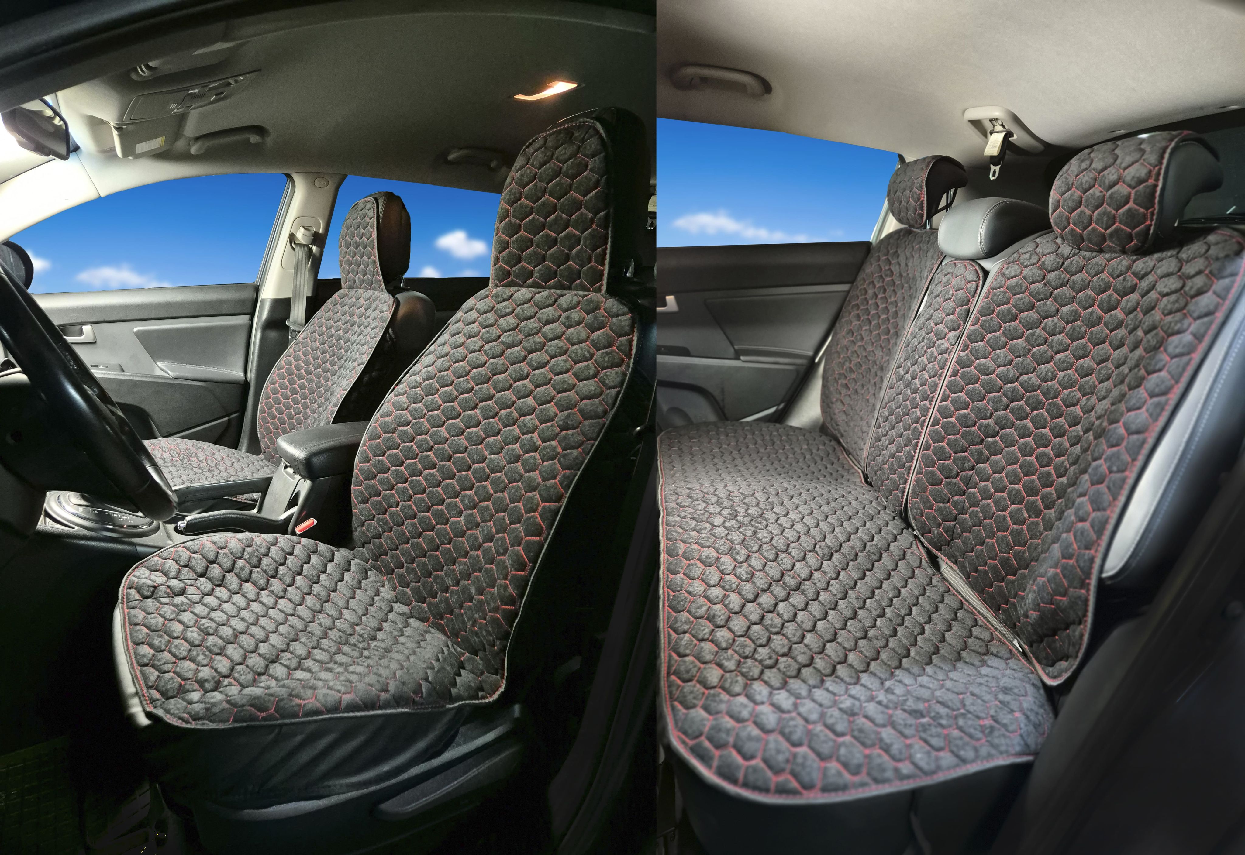 

Накидки GS для Форд Турнео Кастом (2012-2018)/Ford Tourneo Custom весь салон