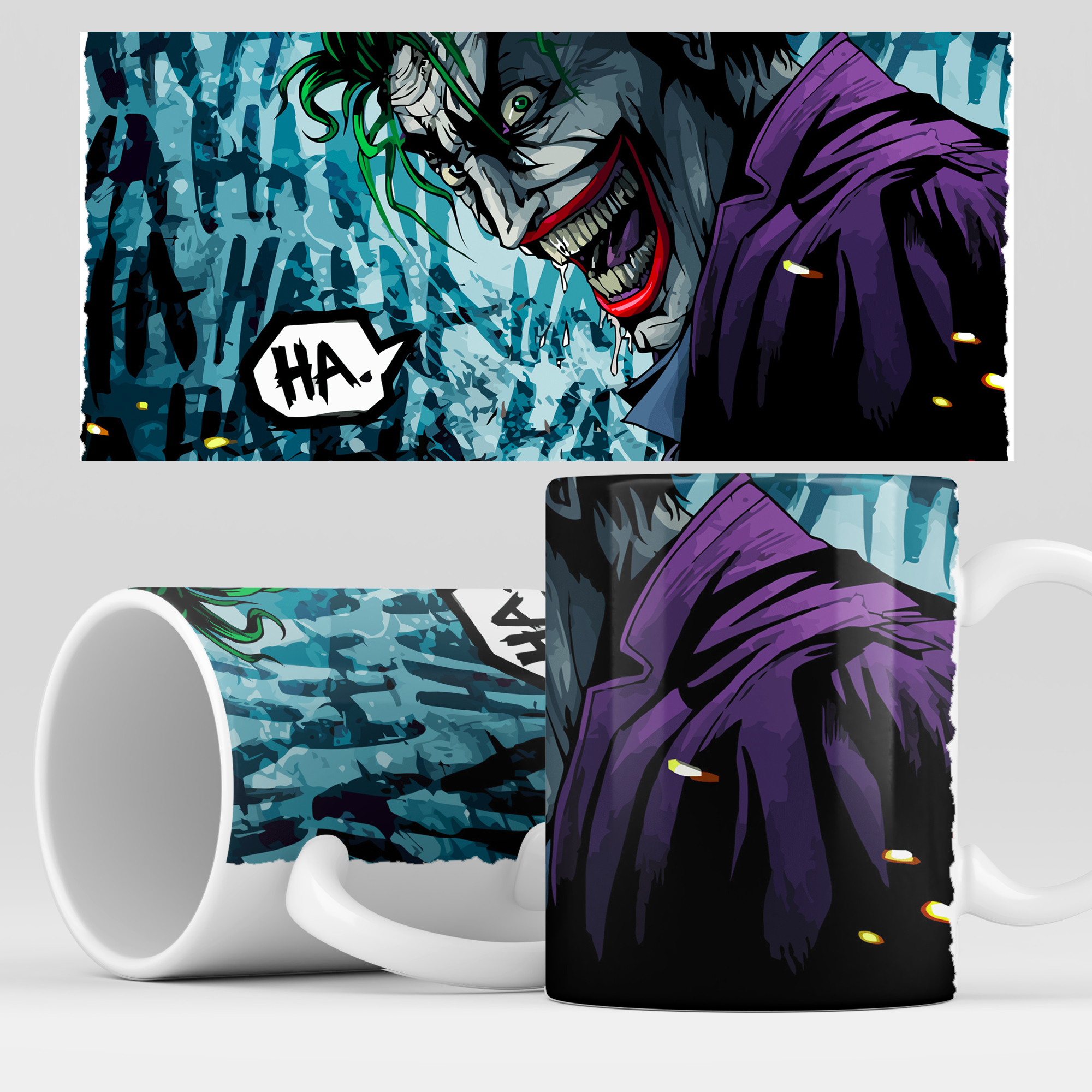 

Кружка RocketCup с принтом "Джокер" Joker, Joker13