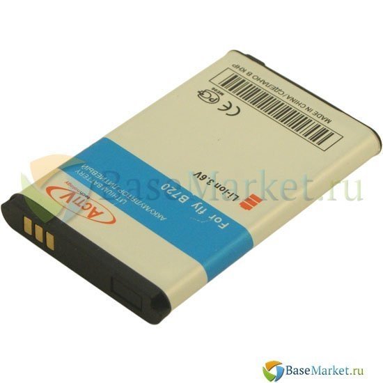 

Аккумуляторная батарея BaseMarket для Fly B720 Activ Premium