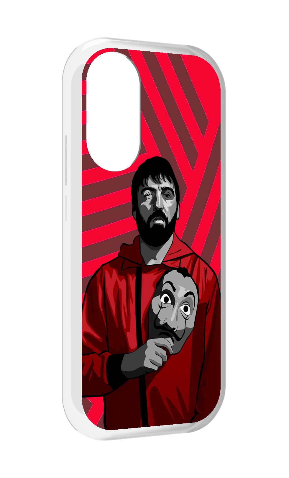 

Чехол MyPads Богата-Бумажный-дом для Honor X7, Прозрачный, Tocco