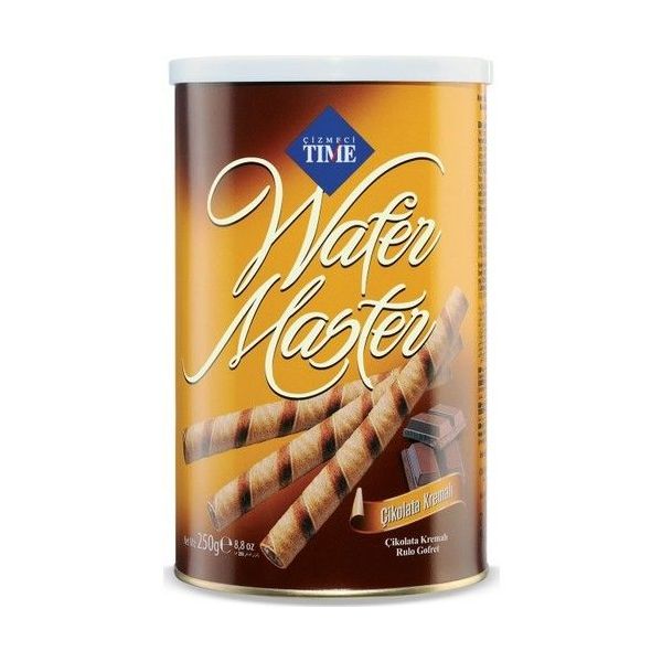 Вафельные трубочки Cizmeci Time Wafer Master капучино 65 г