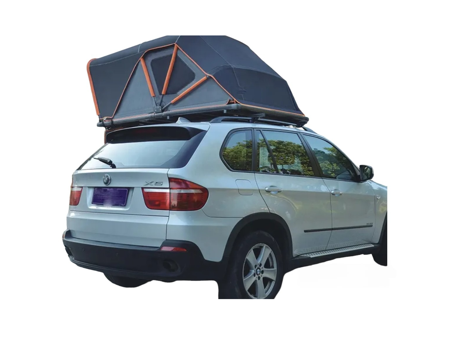 РИФ Палатка на крышу автомобиля 221х190 см. Каркасная типа "раскладушка"