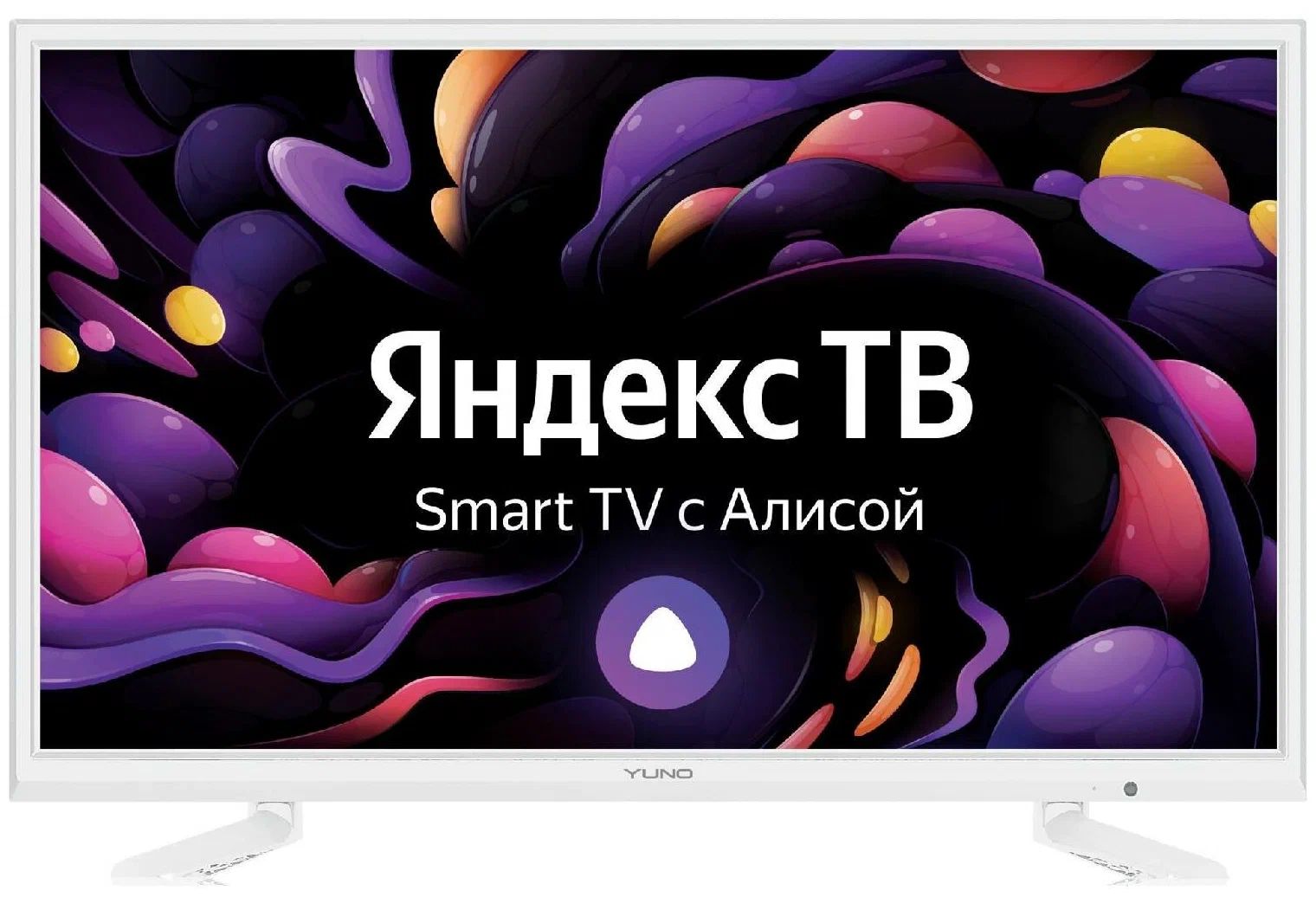 

Телевизор Yuno ULX-24TCSW222, 24"(61 см), HD, Белый, ULX-24TCSW222