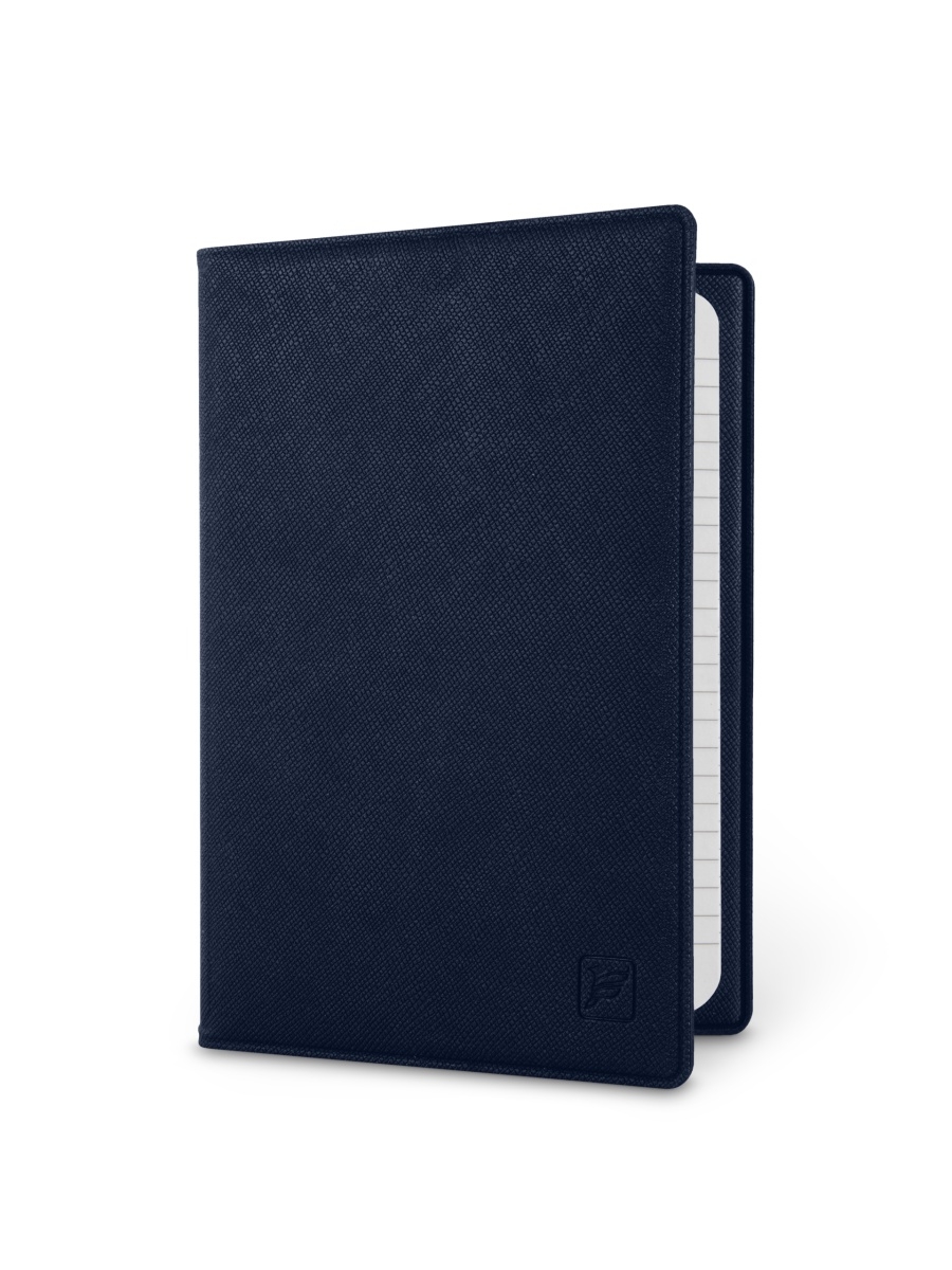Записная книжка, книга для офиса в обложке Flexpocket ZK-01/Темно-синий