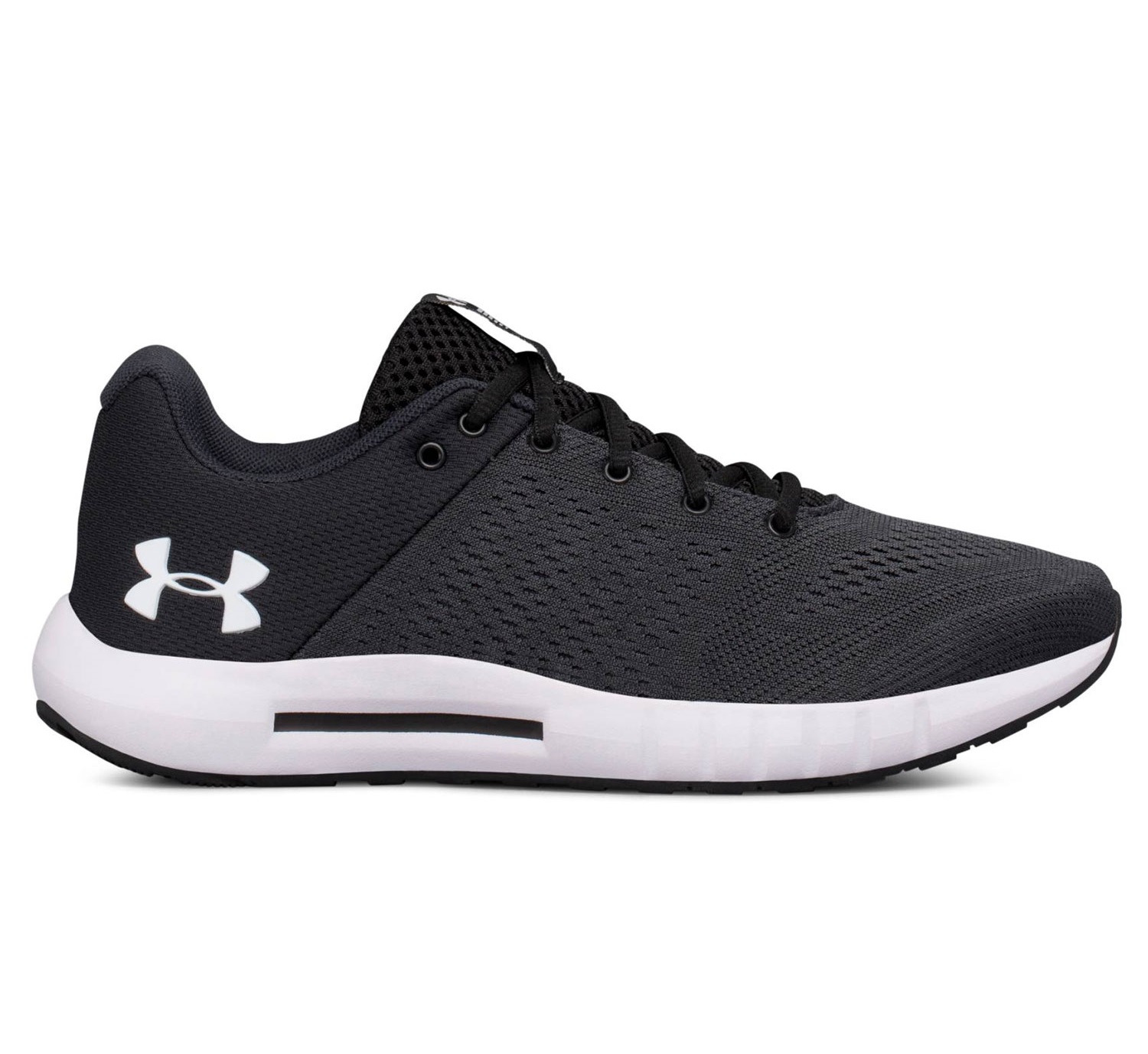 фото Кроссовки женские under armour micro g pursuit черные 37 ru