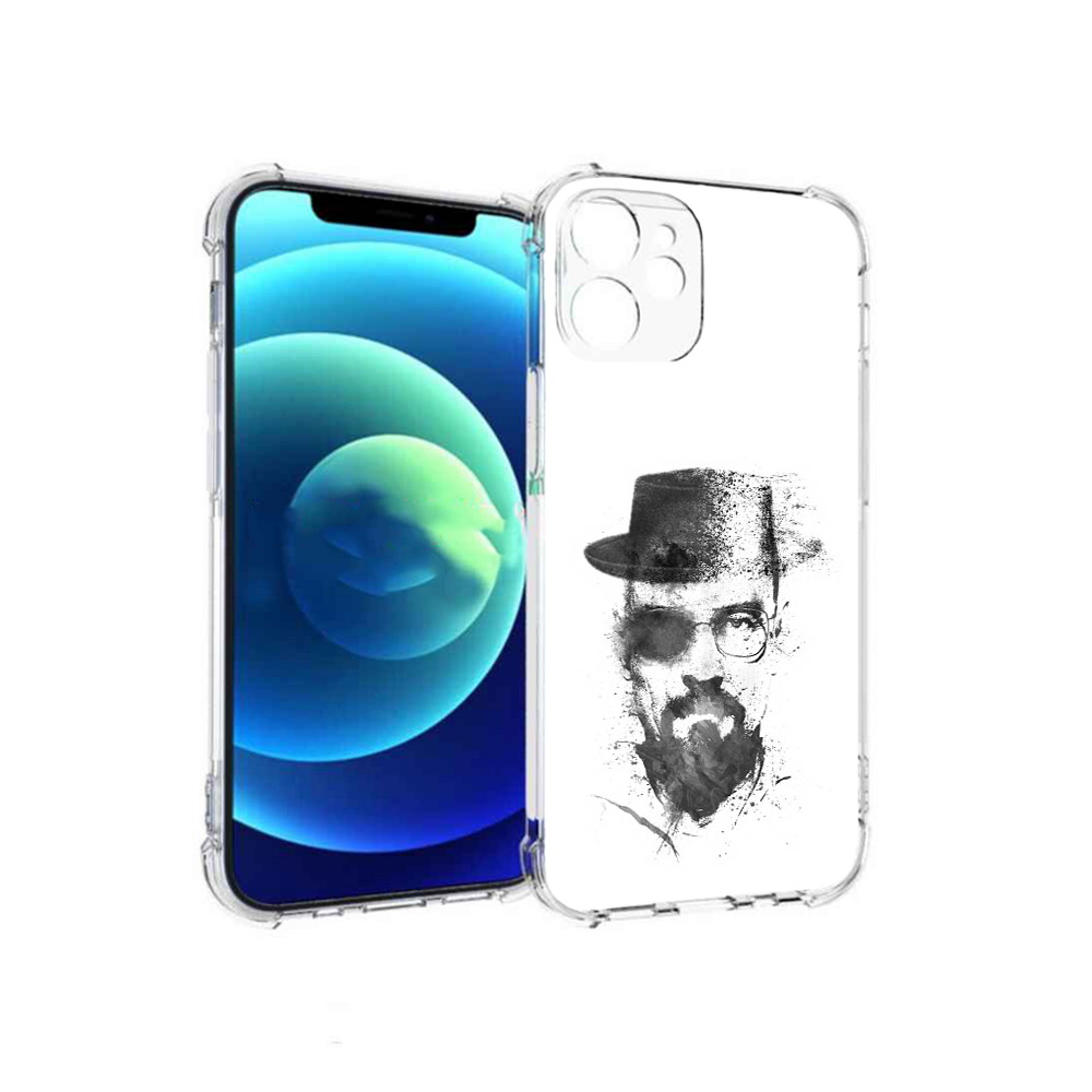 

Чехол MyPads Tocco для Apple iPhone 12 mini загадочный человек (PT157566.610.347), Прозрачный, Tocco