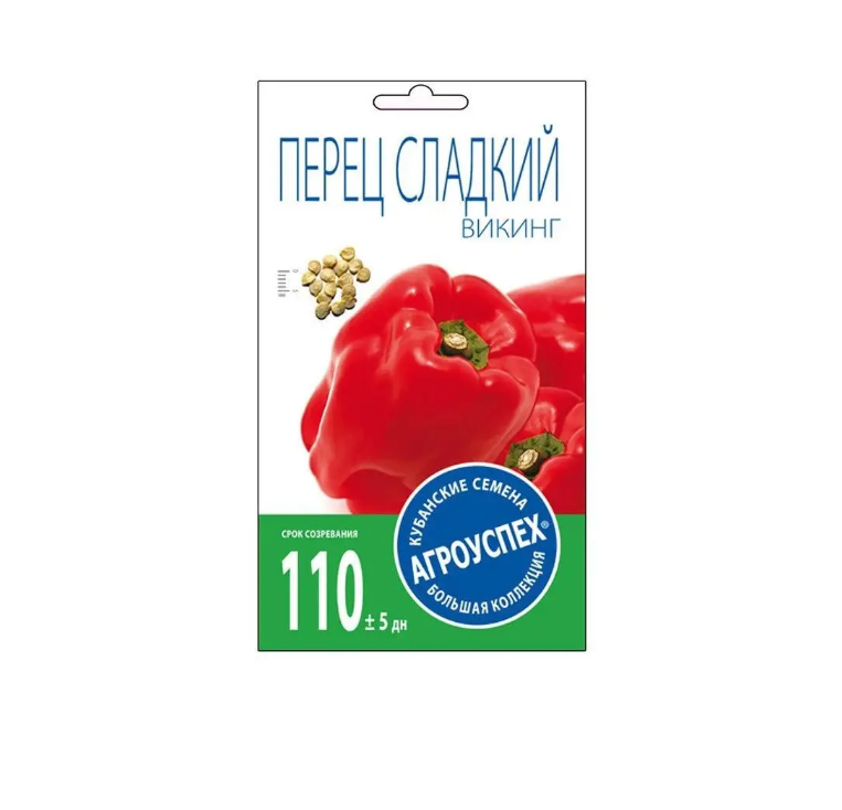 

Семена перец сладкий Агроуспех Викинг 1 уп.