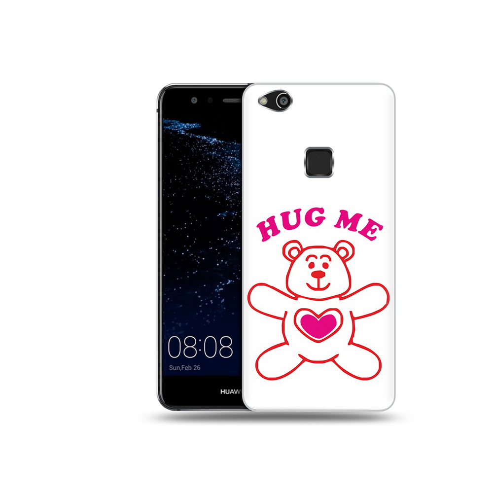 

Чехол MyPads Tocco для Huawei P10 Lite 14 февраля обними меня (PT62135.59.4), Прозрачный, Tocco