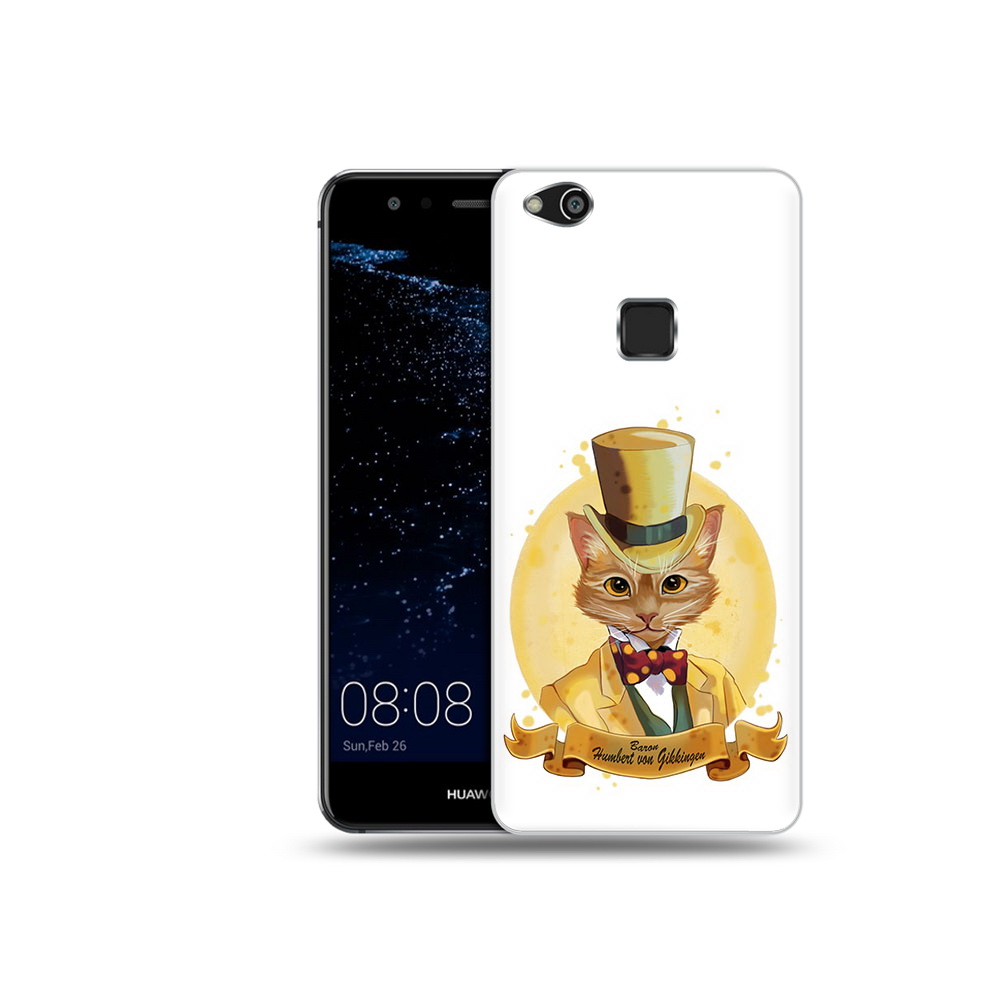 

Чехол MyPads Tocco для Huawei P10 Lite кот юрист (PT62135.59.401), Прозрачный, Tocco