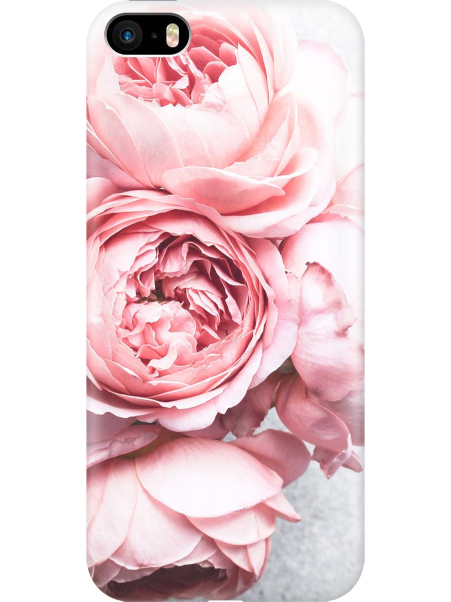 

Силиконовый чехол на Apple iPhone SE / 5s / 5 с принтом "Нежность", Прозрачный;белый;зеленый;розовый, 713830221