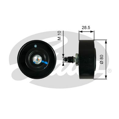 

Ролик Обводной T36334 (7803-21434) Gates T36334