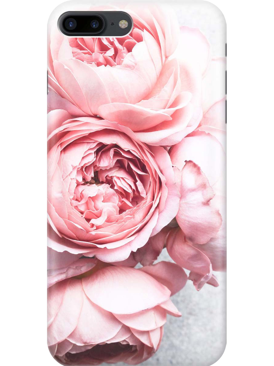 

Силиконовый чехол на Apple iPhone 8 Plus / 7 Plus с принтом "Нежность", Прозрачный;белый;зеленый;розовый, 712479421