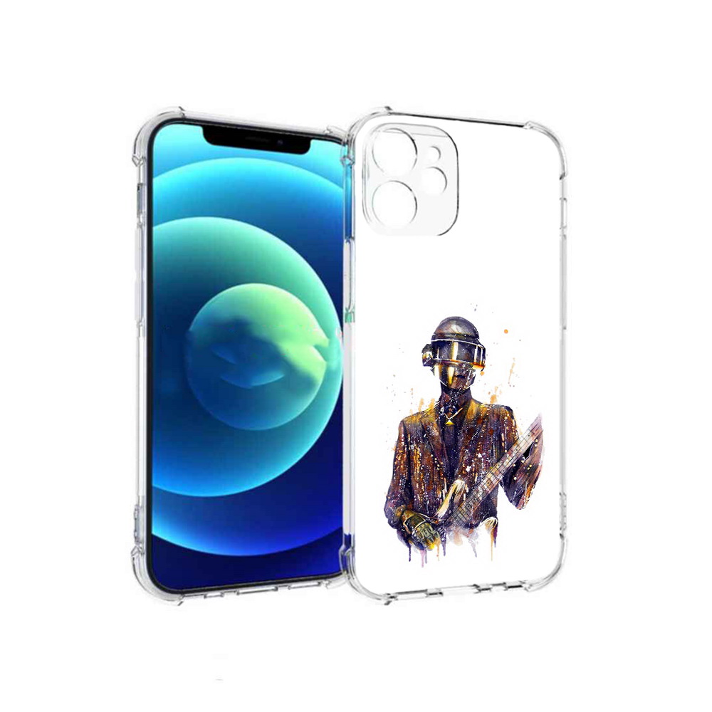 

Чехол MyPads Tocco для Apple iPhone 12 mini космо-гитарист (PT157566.610.392), Прозрачный, Tocco