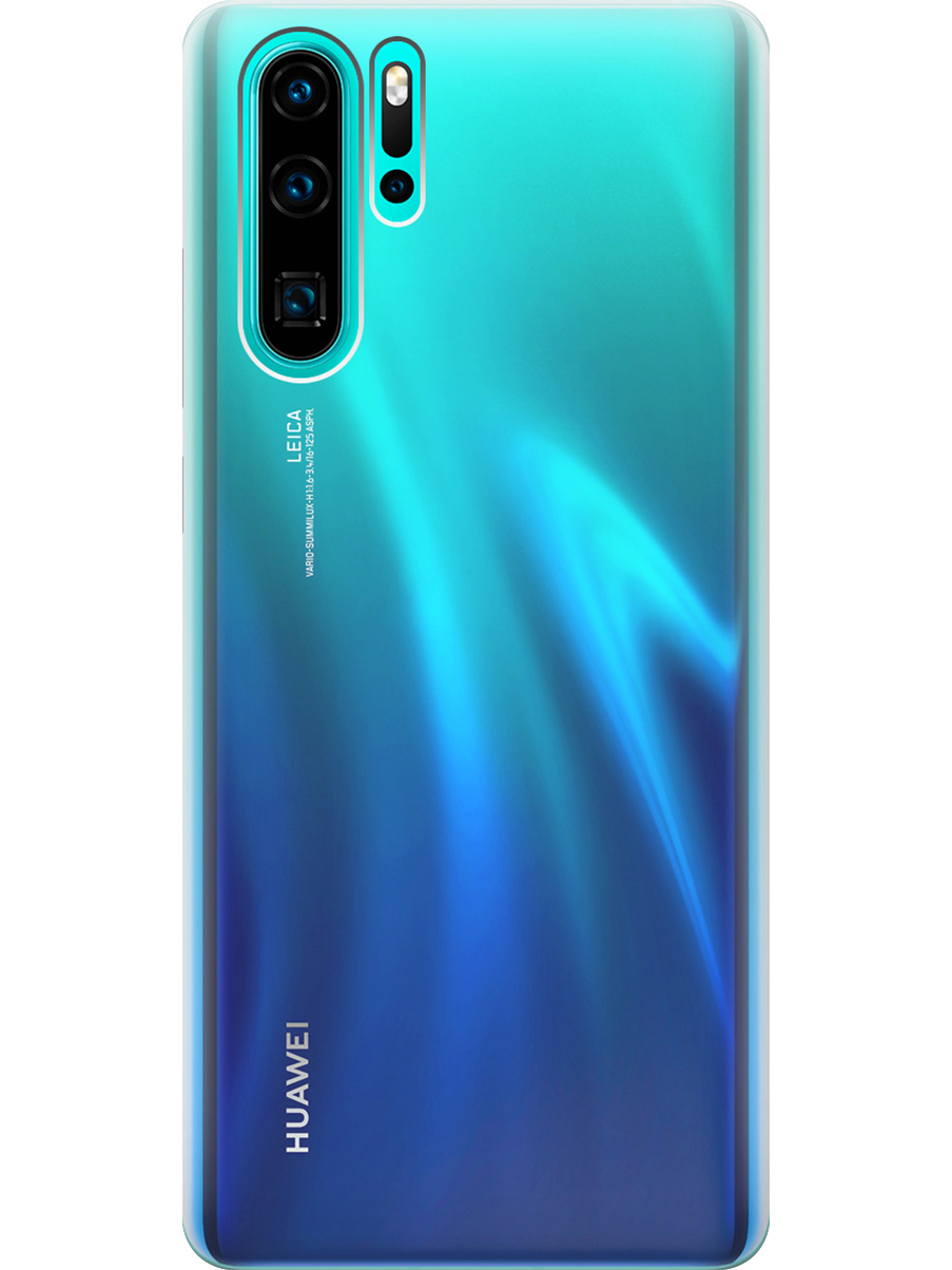 

Силиконовый чехол на Huawei P30 Pro прозрачный, 720762431