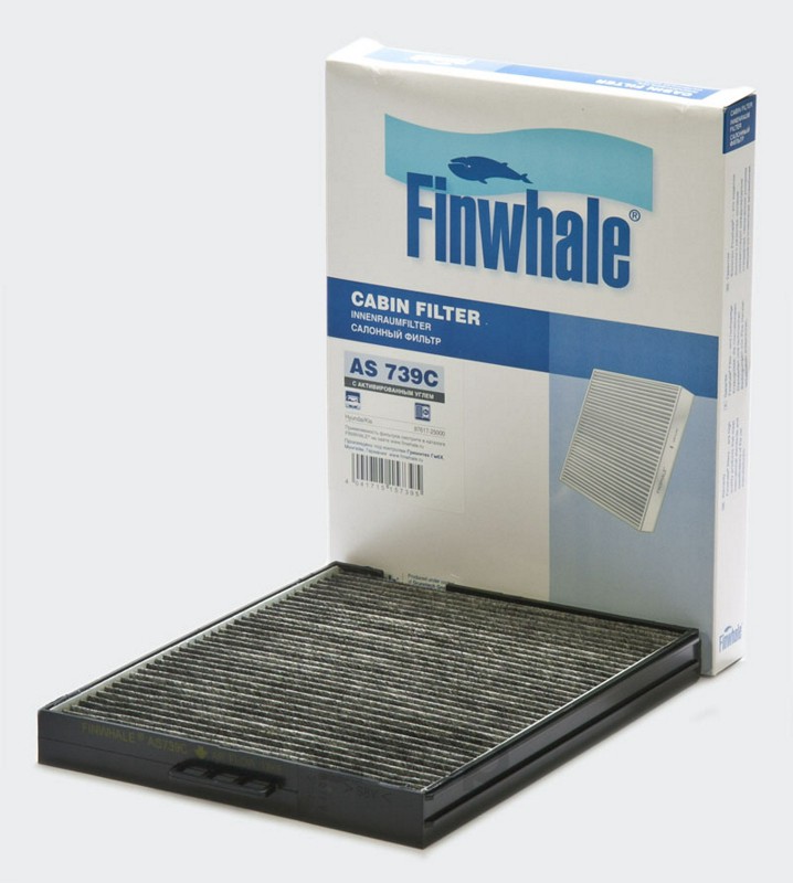 

Фильтр Салона Одинарный (Угольный) Finwhale As739C