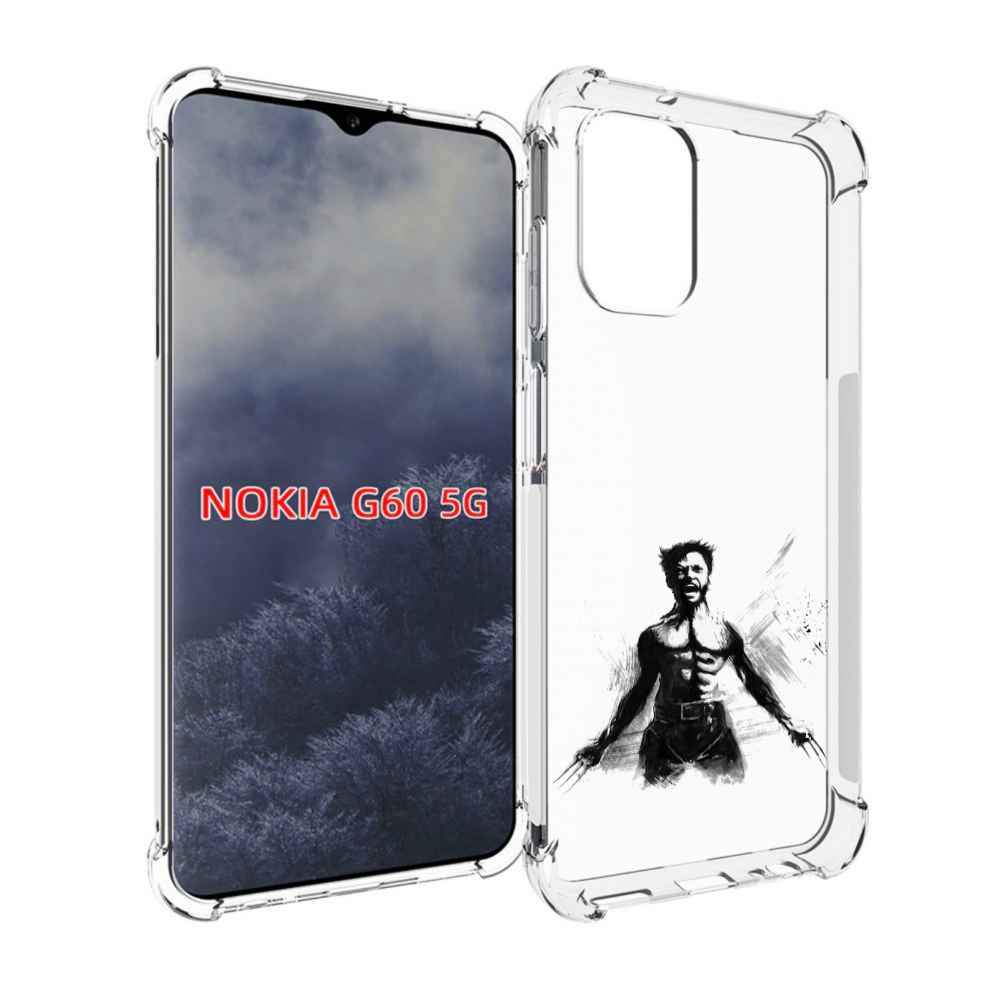 

Чехол MyPads росомаха для Nokia G60 5G, Прозрачный, Tocco