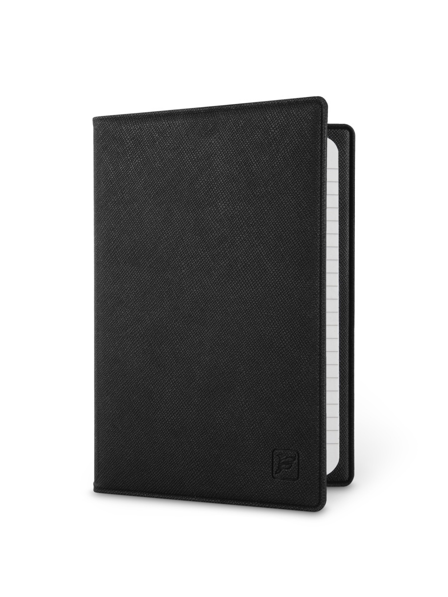 Записная книжка, книга для офиса в обложке Flexpocket ZK-01/Черный