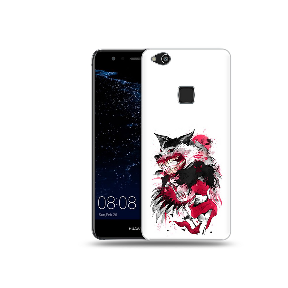 

Чехол MyPads Tocco для Huawei P10 Lite красная шапочка (PT62135.59.410), Прозрачный, Tocco