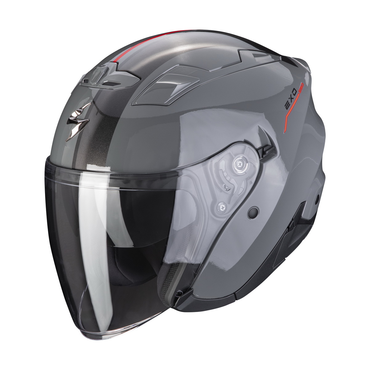 

SCORPION EXO Мотошлем EXO-230 SR, цвет Серый/Серебристый Металлик, Размер S, EXO-230 SR