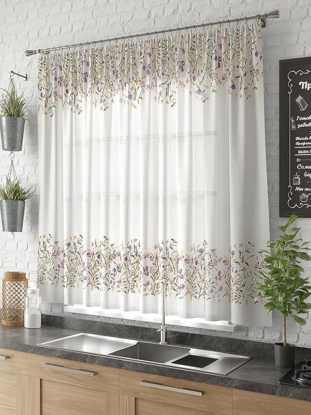 

Тюль AT HOME / шторы в комнату 300х150 см / Торипса, 533448
