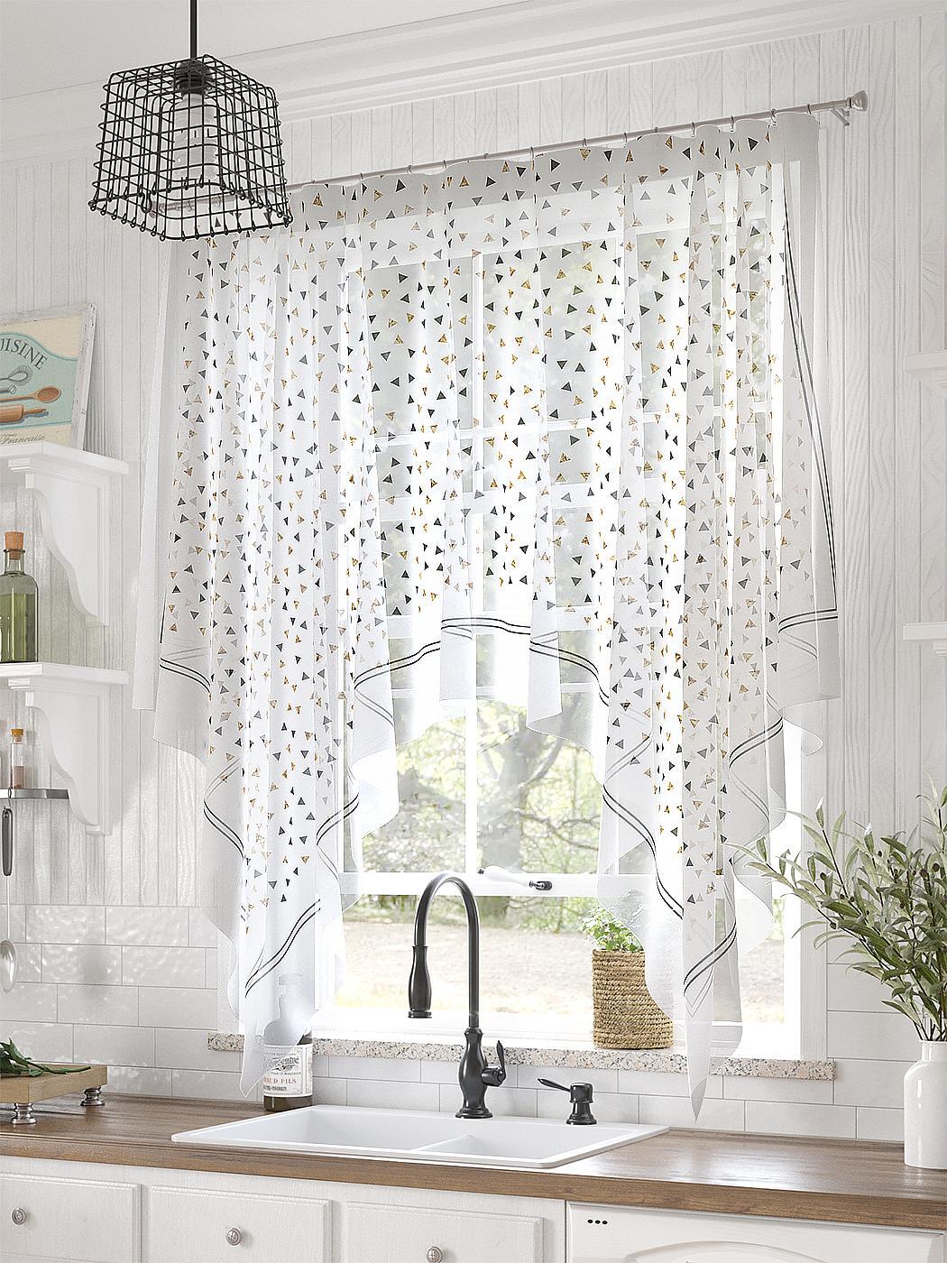 

Тюль AT HOME / шторы в комнату 200х145 см / Амнерис, 534078