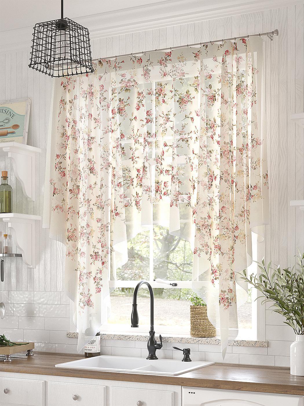

Тюль AT HOME / шторы в комнату 200х145 см / Венвилс, 534104