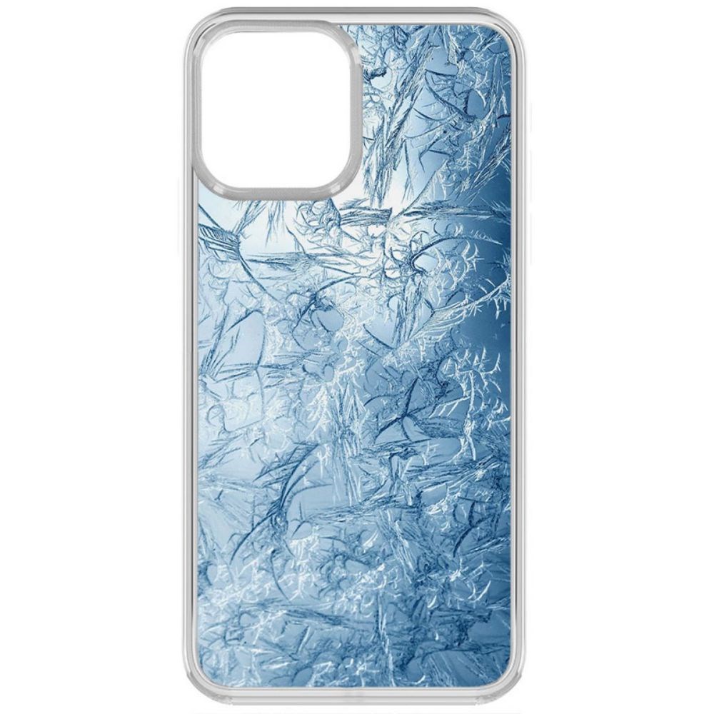 

Чехол-накладка Krutoff Clear Case Лед для iPhone 13, Прозрачный
