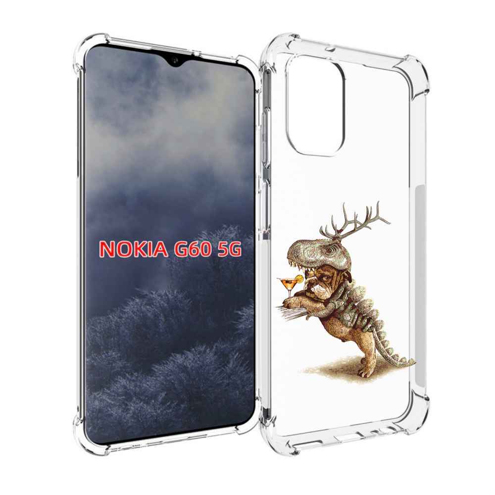

Чехол MyPads тематическая вечеринка для Nokia G60 5G, Прозрачный, Tocco