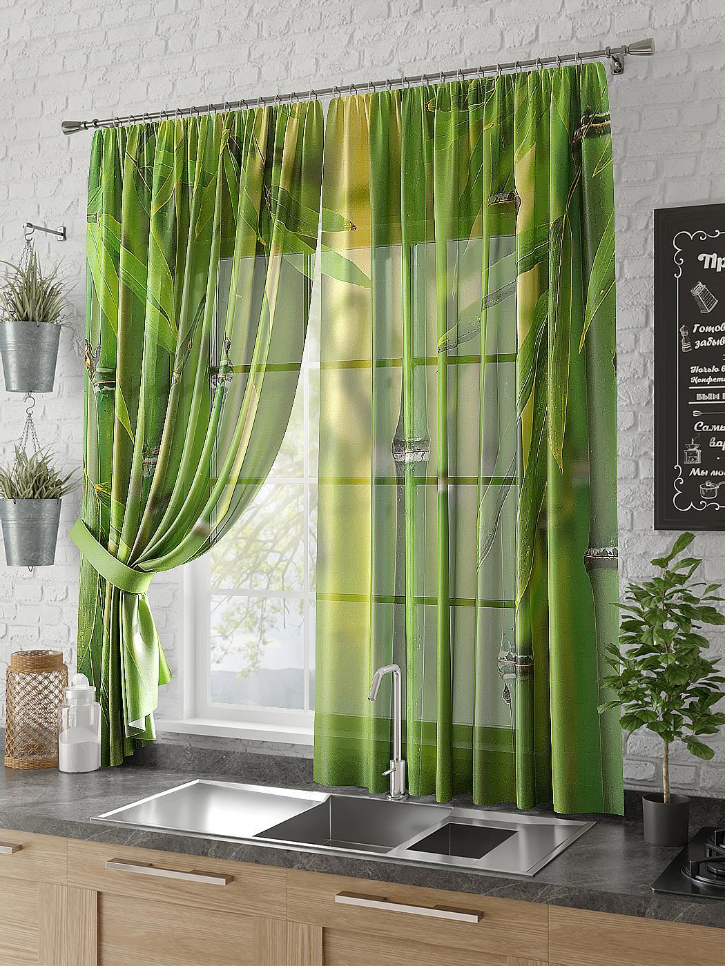 

Тюль AT HOME / шторы в комнату 150х180 см / Алейнис, 930420