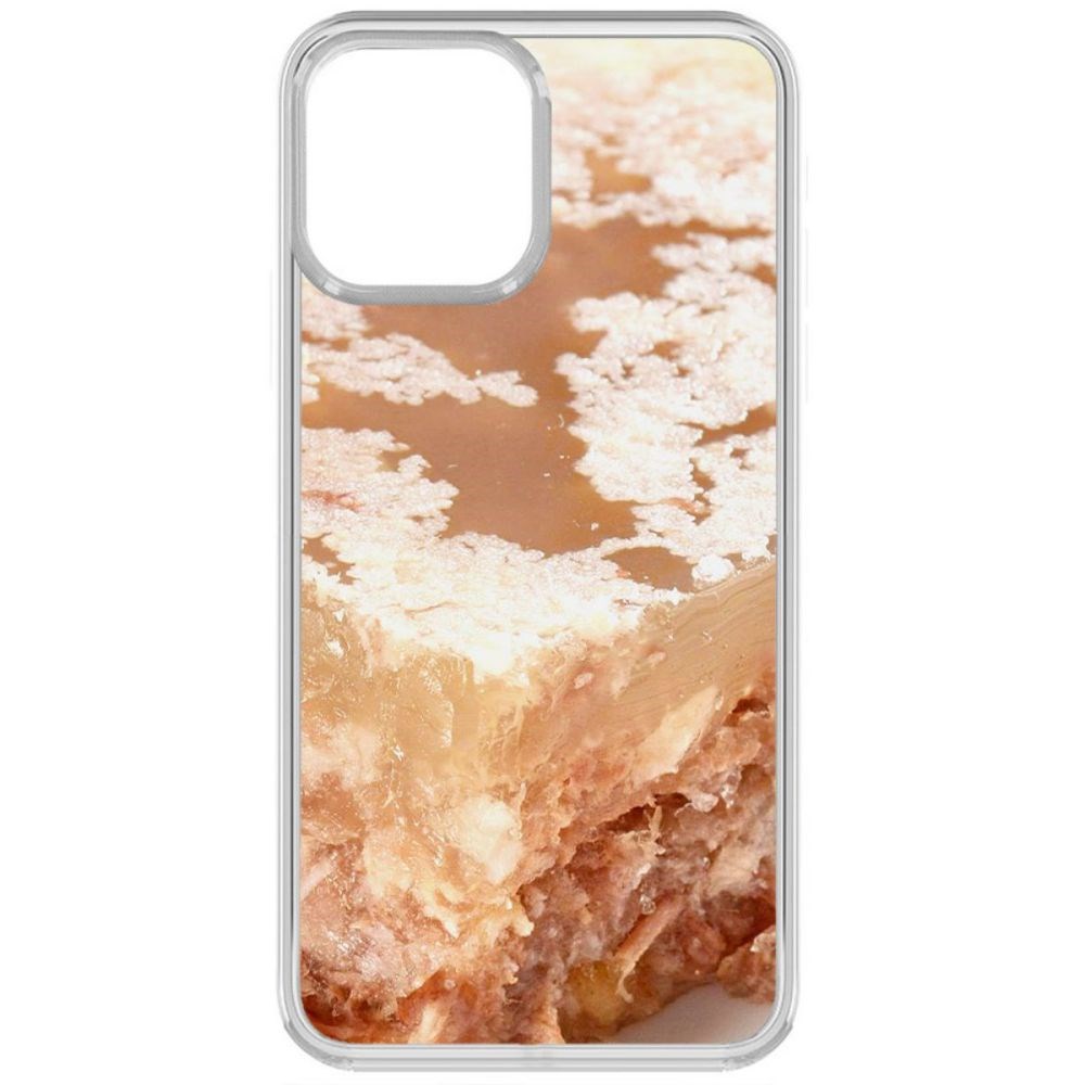 

Чехол-накладка Krutoff Clear Case Холодец для iPhone 13