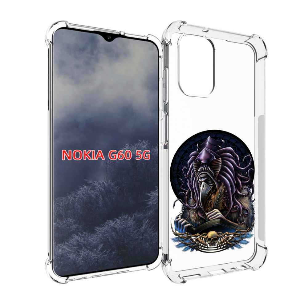 

Чехол MyPads умный ворон для Nokia G60 5G, Прозрачный, Tocco