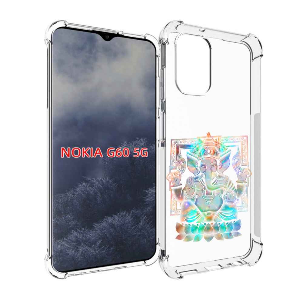 

Чехол MyPads умный слон для Nokia G60 5G, Прозрачный, Tocco