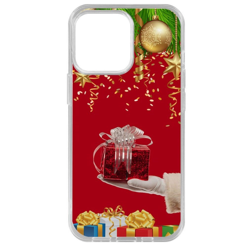 

Чехол-накладка Krutoff Clear Case Подарки для iPhone 14 Pro Max