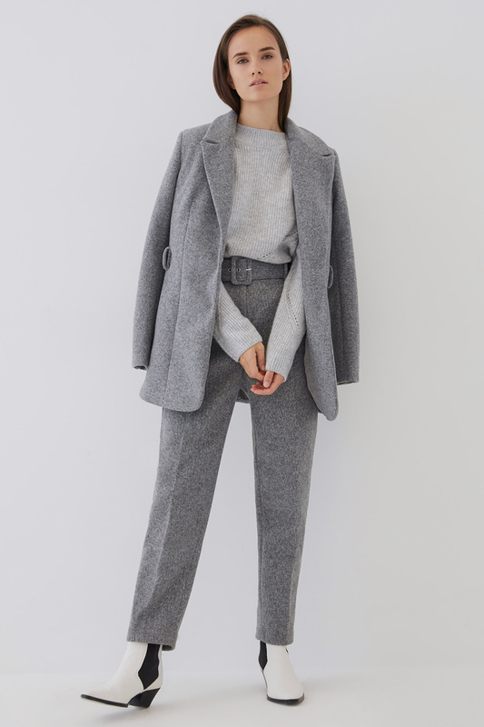 

Джемпер женский ZARINA серый, 0421617818