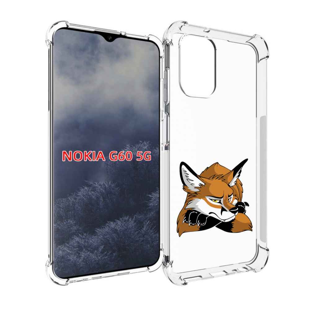 

Чехол MyPads фокс для Nokia G60 5G, Прозрачный, Tocco