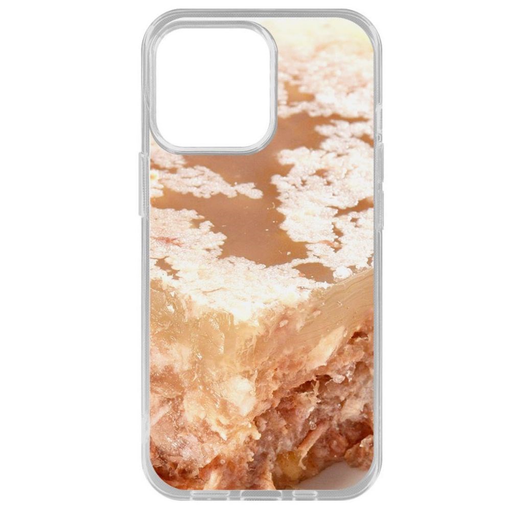 

Чехол-накладка Krutoff Clear Case Холодец для iPhone 14 Pro Max