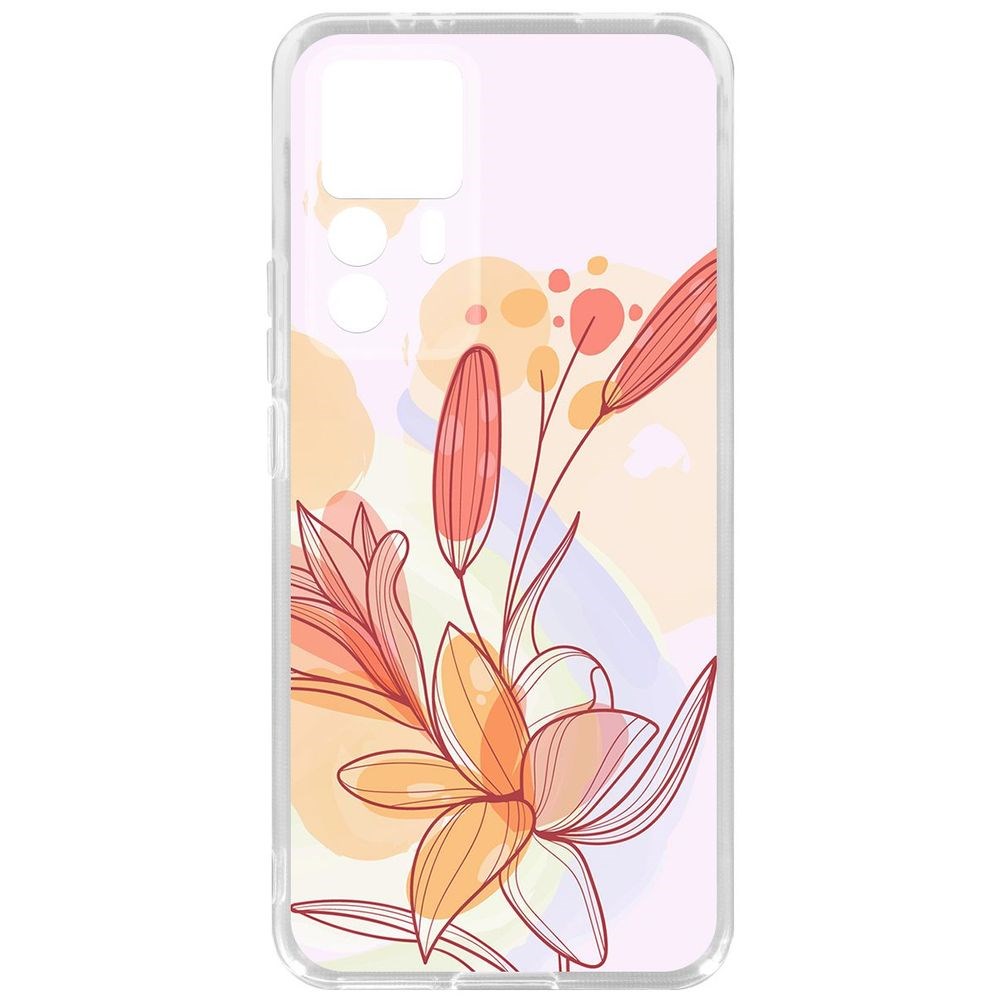 

Чехол-накладка Кейс Фантазия для Xiaomi 12T Pro, Прозрачный